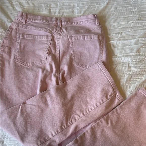 Gloria Vanderbilt Straight Leg Jeans in Light Pink - Picture 3 of 4